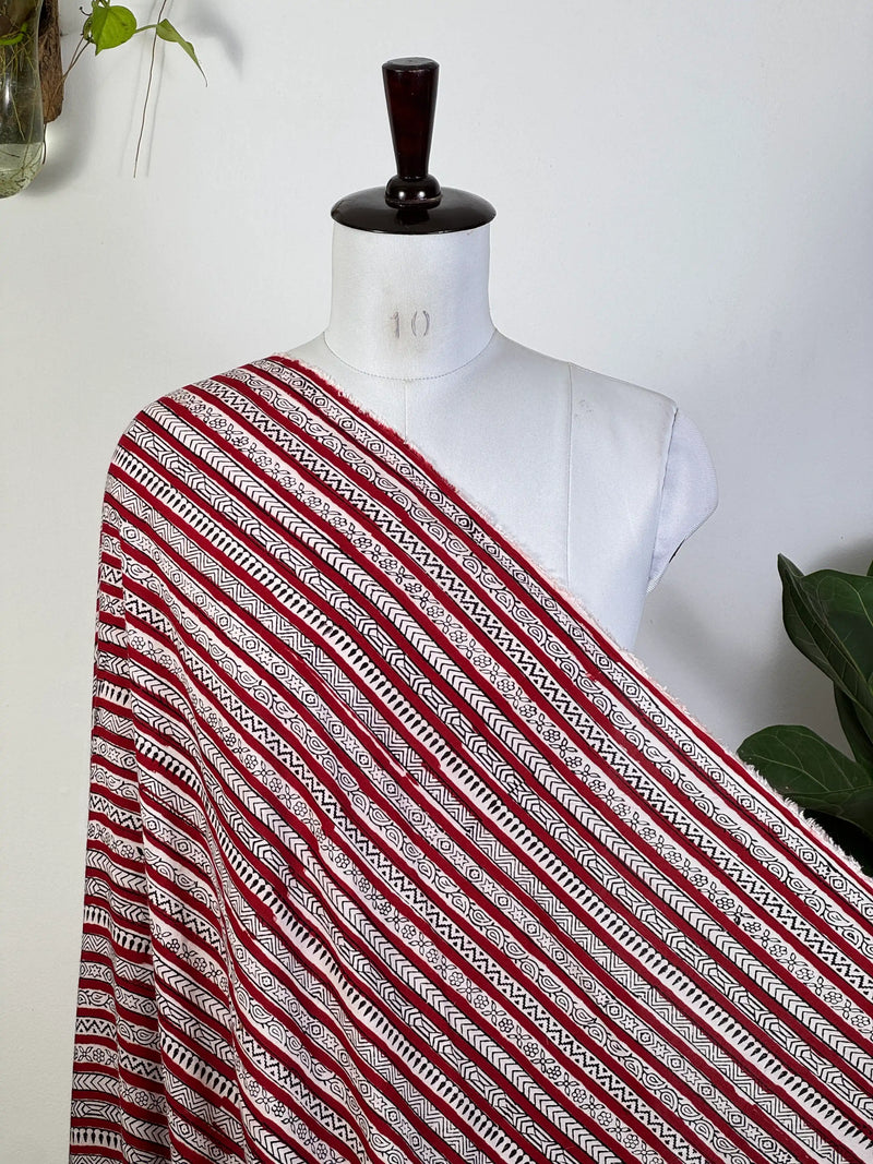 Bagh Block-Printed Modal Fabric