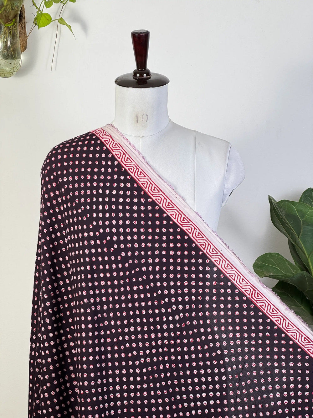 Block-Printed Modal Fabric