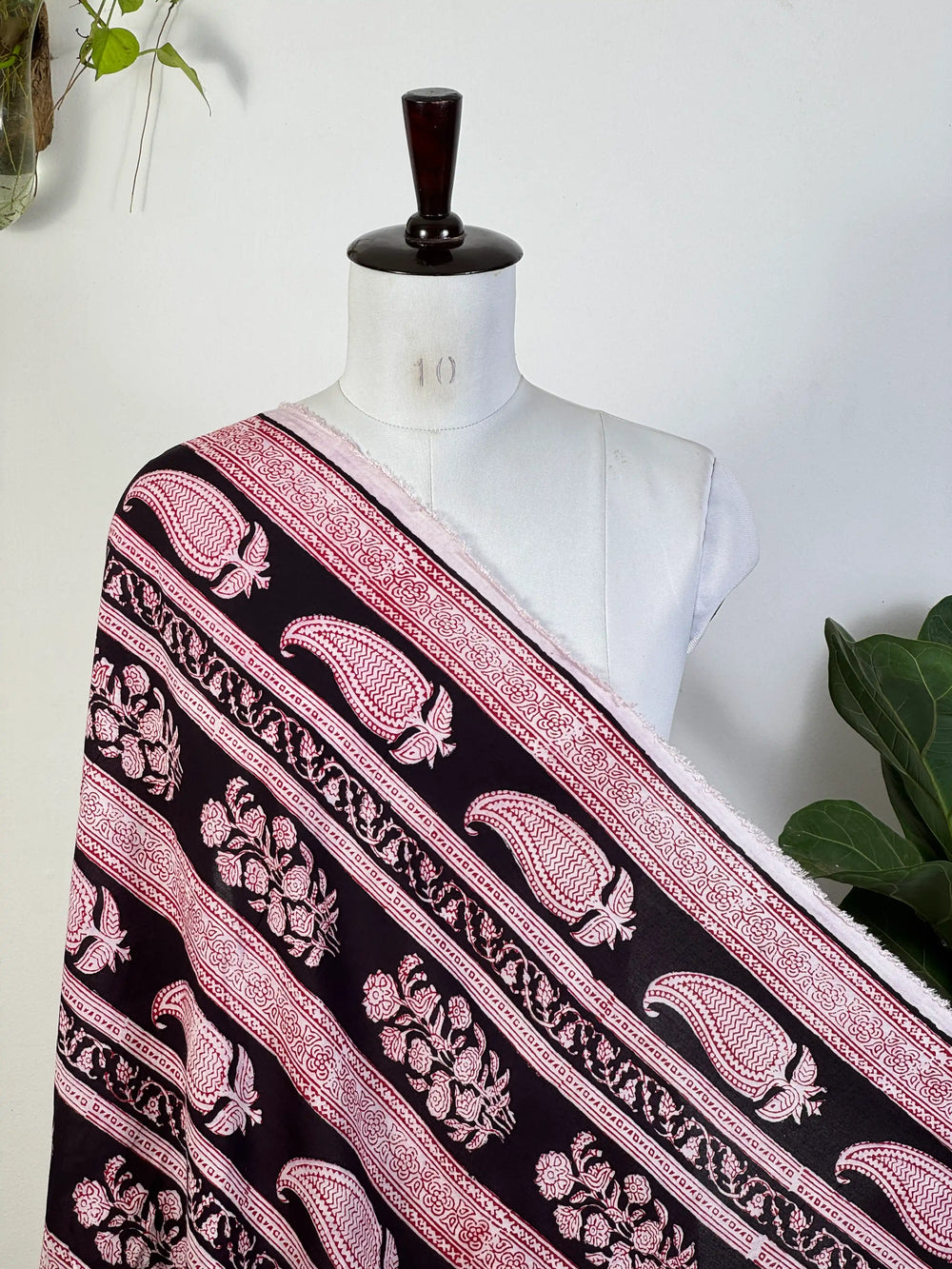 Block-Printed Modal Fabric