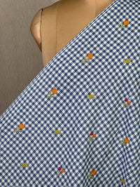 Embroidered Handloom Cotton Fabric