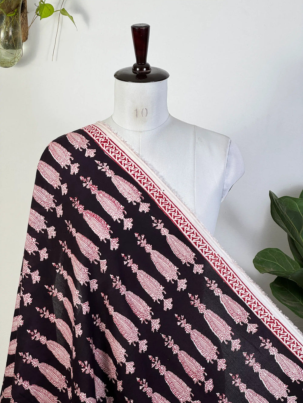 Block-Printed Modal Fabric