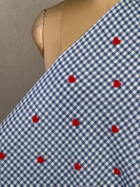 Embroidered Handloom Cotton Fabric