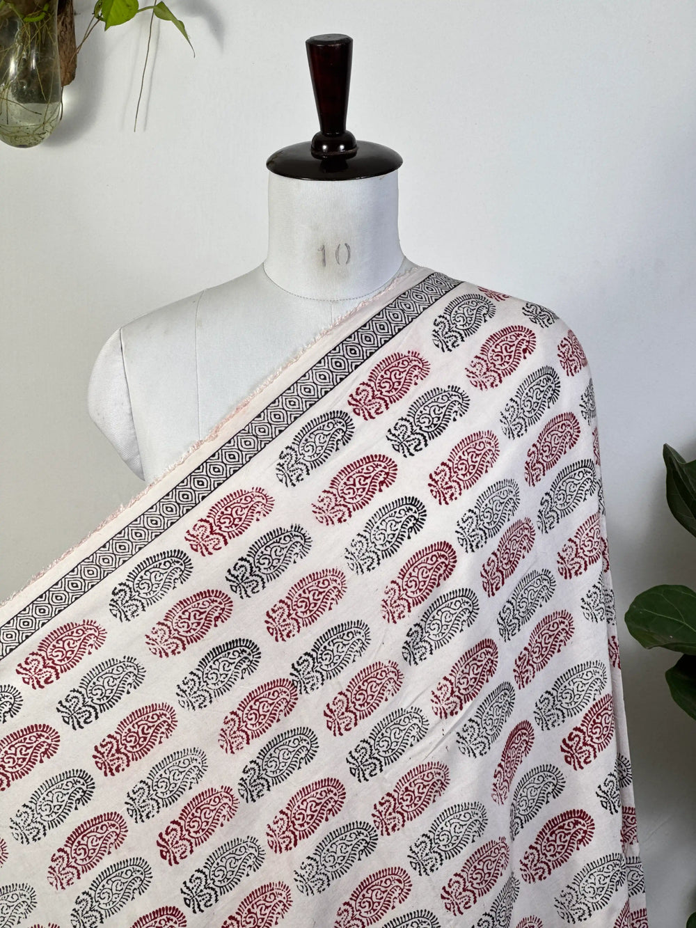 Block-Printed Modal Fabric