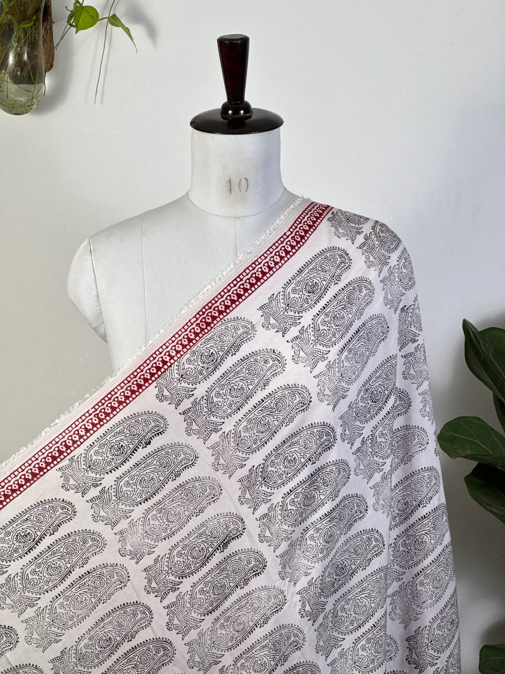 Block-Printed Modal Fabric