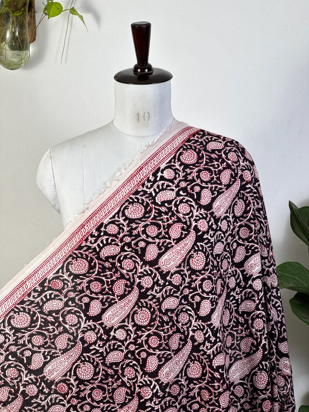 Block-Printed Modal Fabric