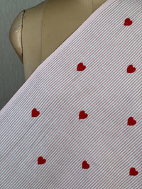 Embroidered Handloom Cotton Fabric
