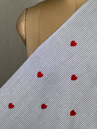 Embroidered Handloom Cotton Fabric