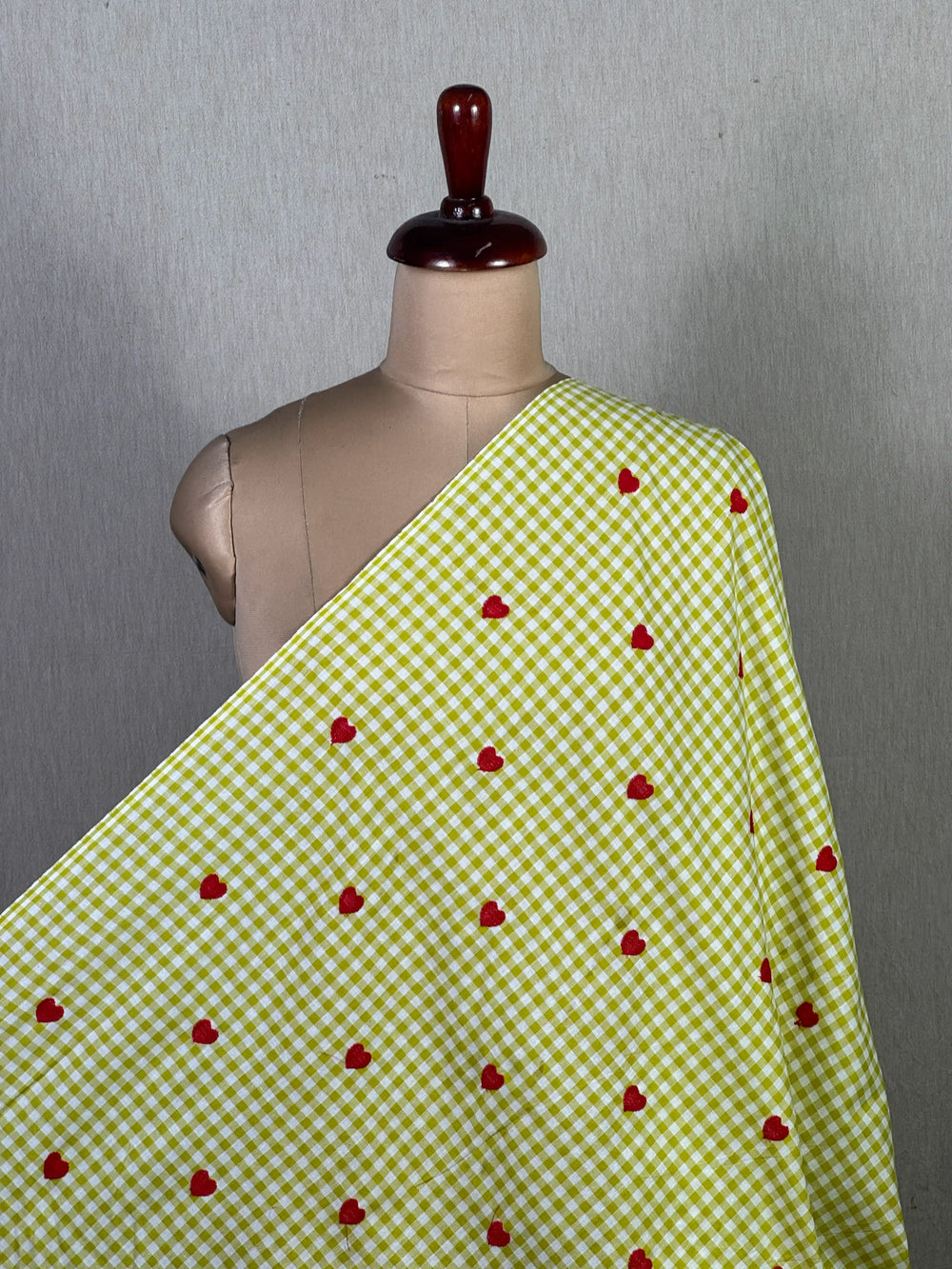 Embroidered Handloom Cotton Fabric