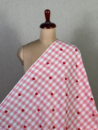 Embroidered Handloom Cotton Fabric