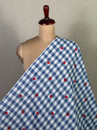 Embroidered Handloom Cotton Fabric