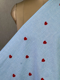Embroidered Handloom Cotton Fabric