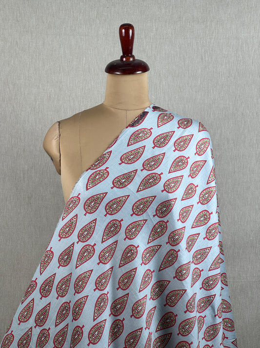 Printed Cotton Satin Fabric