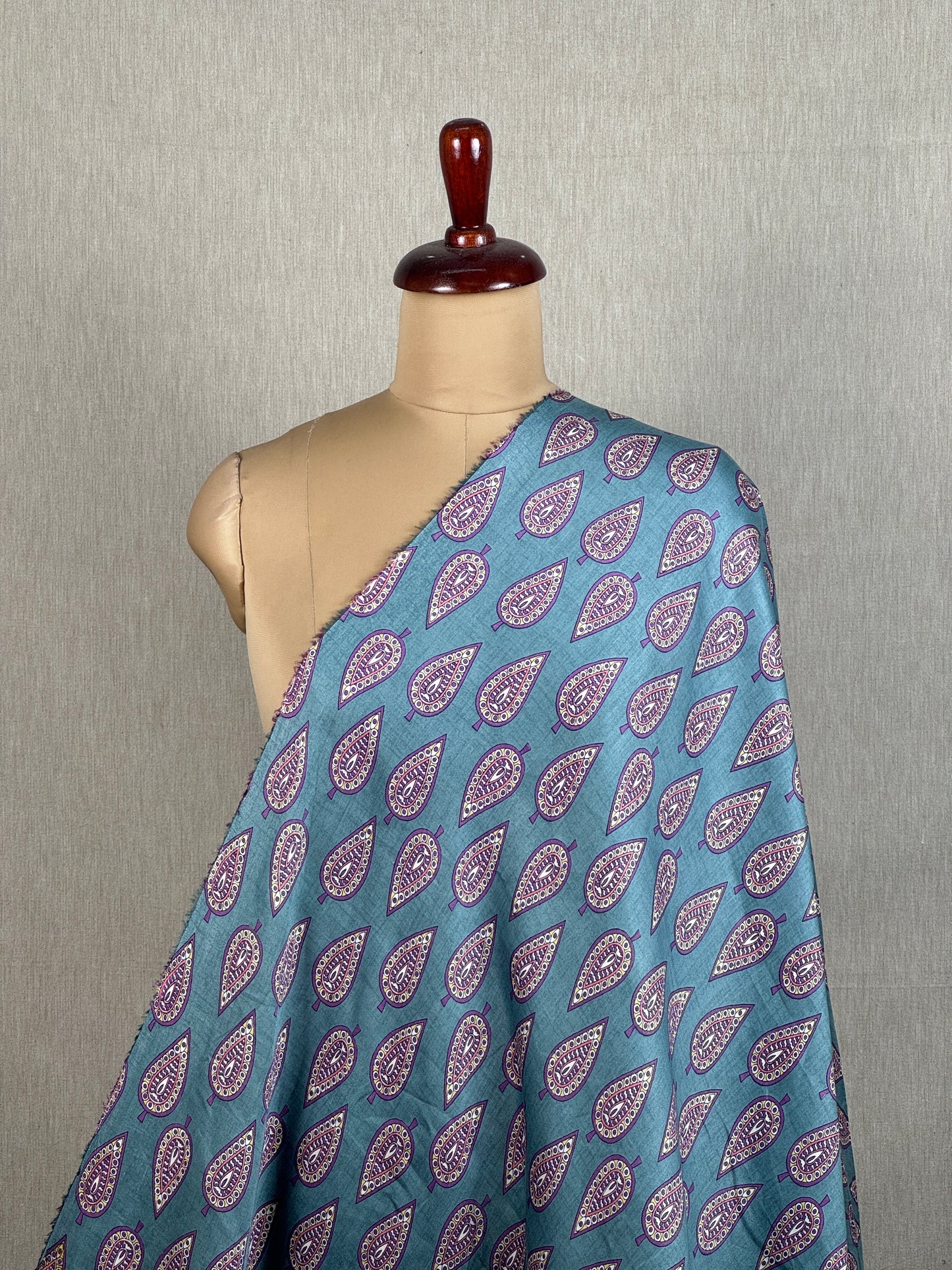 Printed Cotton Satin Fabric
