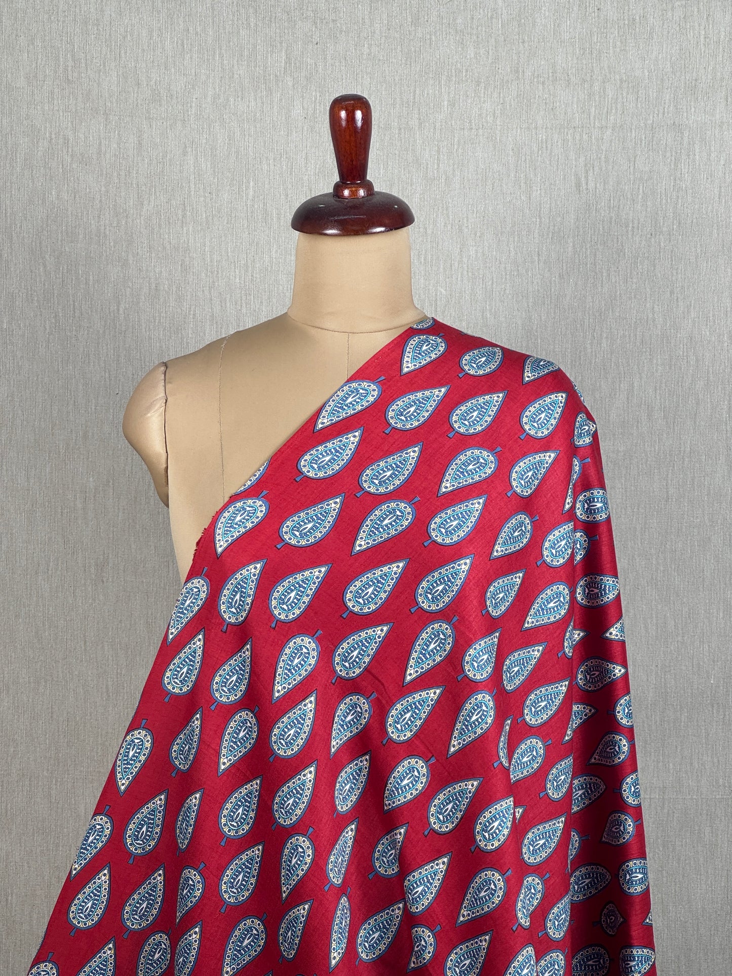 Printed Cotton Satin Fabric
