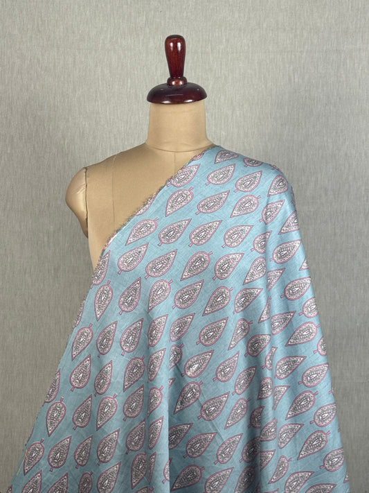 Printed Cotton Satin Fabric