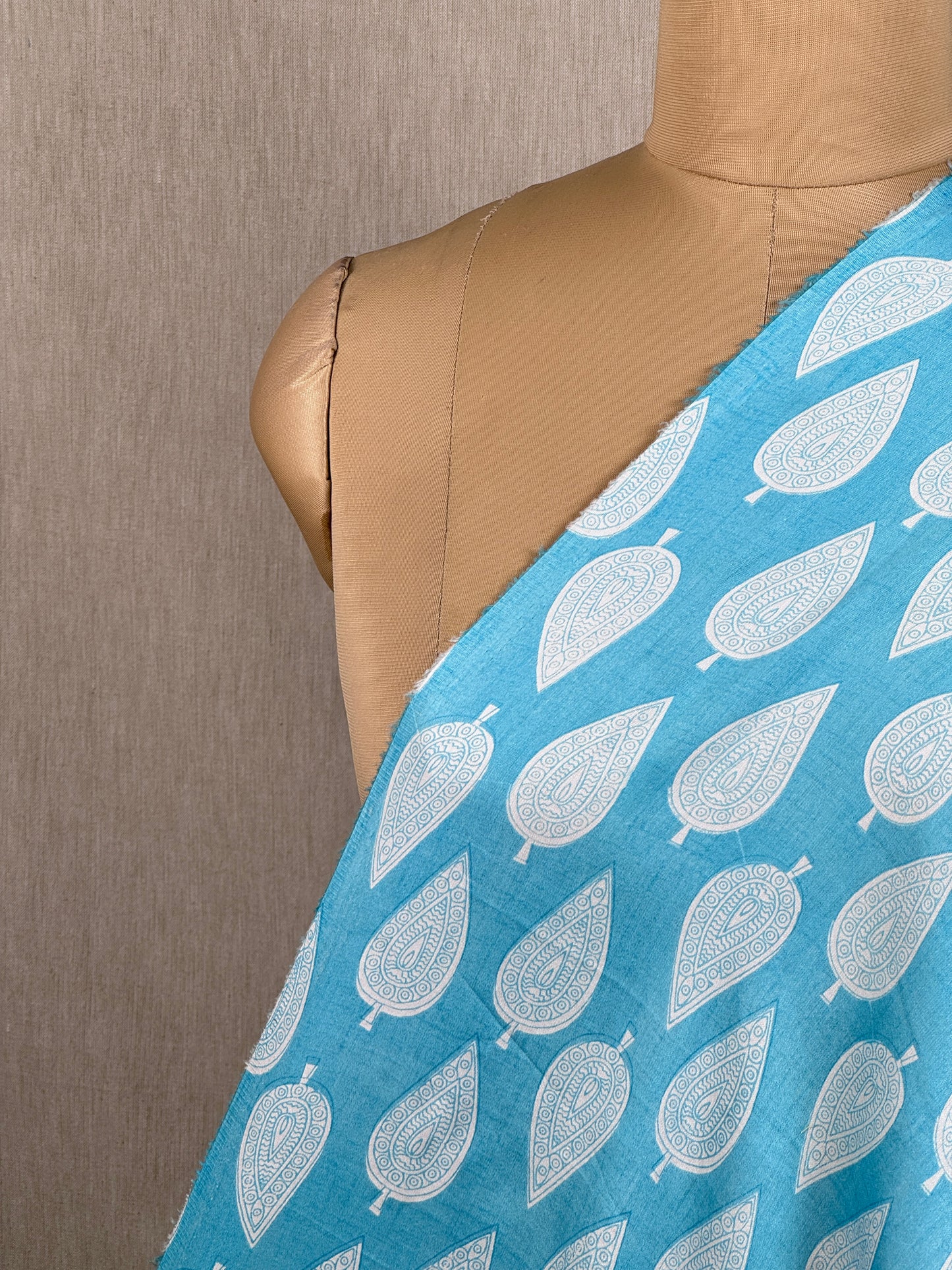 Printed Cotton Satin Fabric