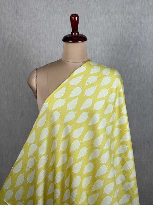 Printed Cotton Satin Fabric