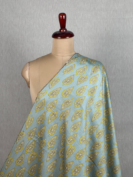 Printed Cotton Satin Fabric