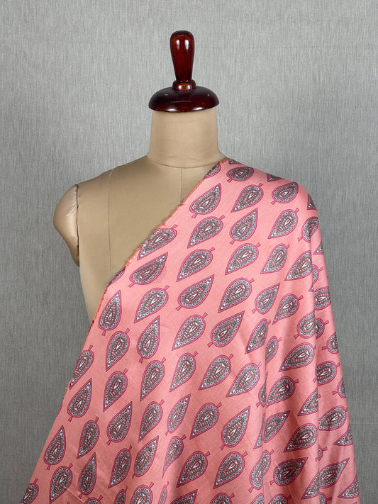 Printed Cotton Satin Fabric