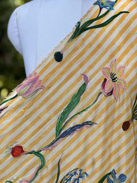 Bemberg Crepe Foil Digital Printed Fabric