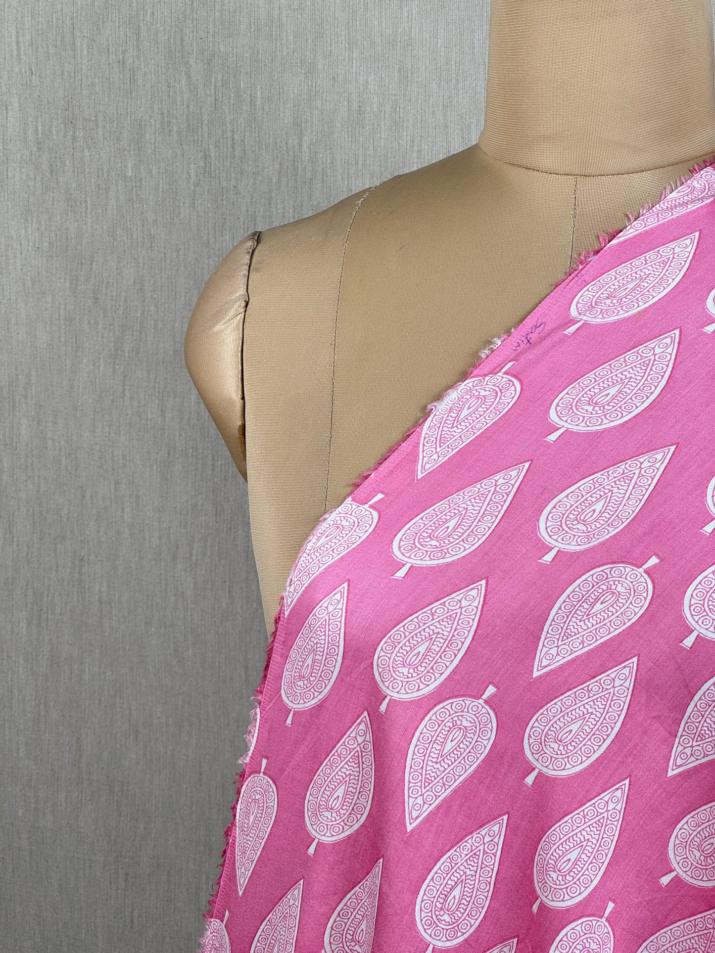 Printed Cotton Satin Fabric