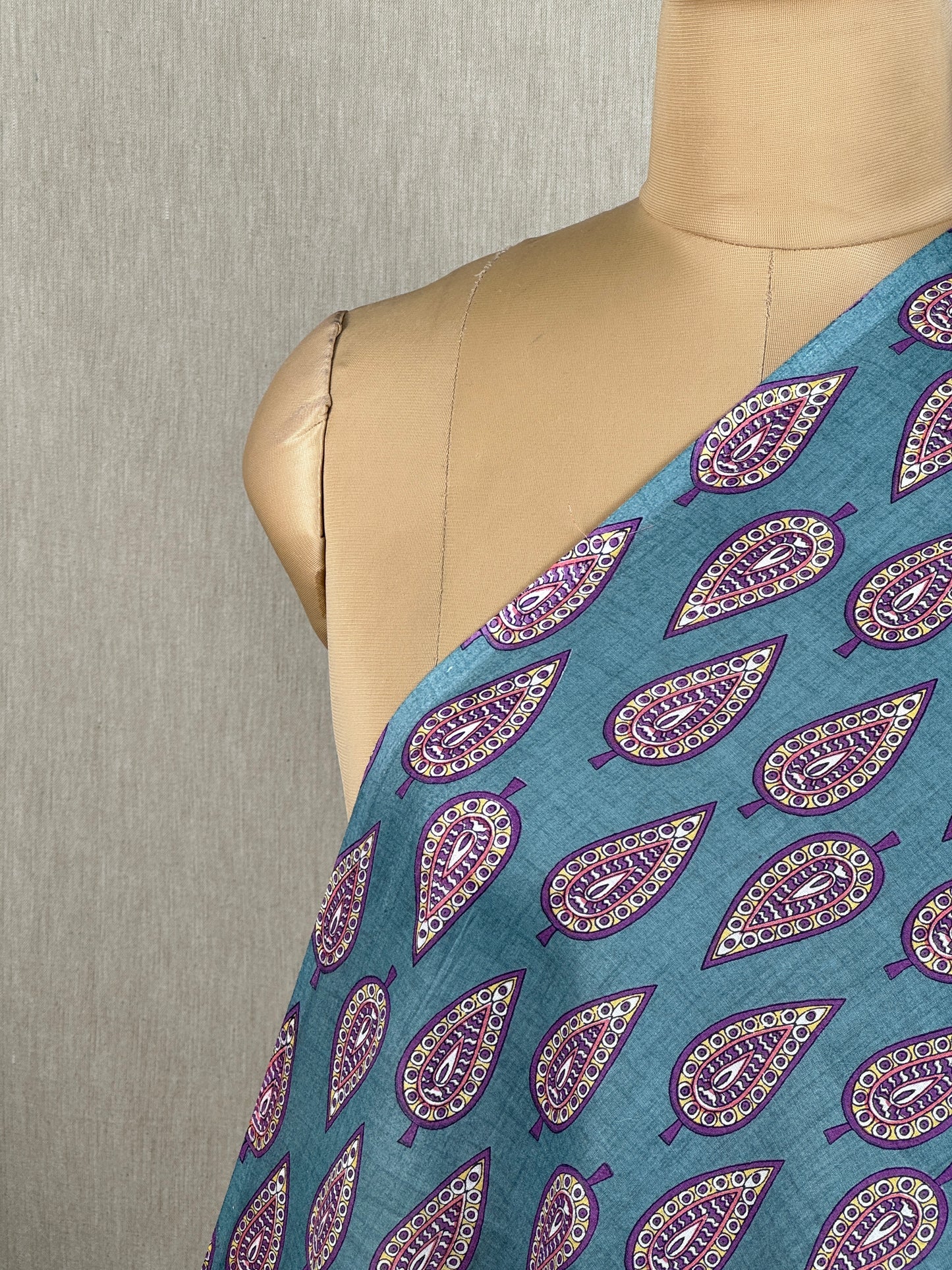 Printed Mulmul Cotton  Fabric