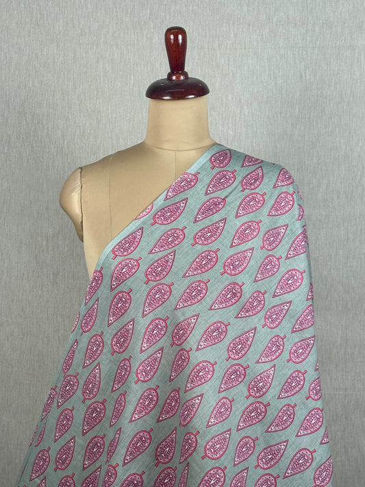 Printed Mulmul Cotton  Fabric