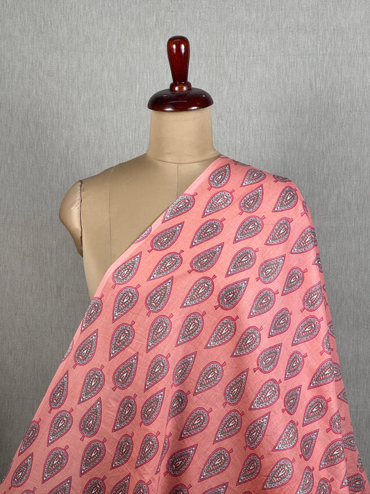 Printed Mulmul Cotton  Fabric
