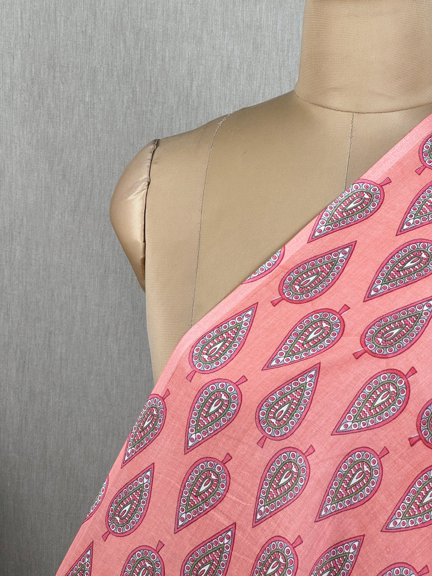 Printed Mulmul Cotton  Fabric