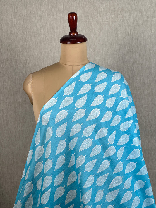 Printed Mulmul Cotton  Fabric