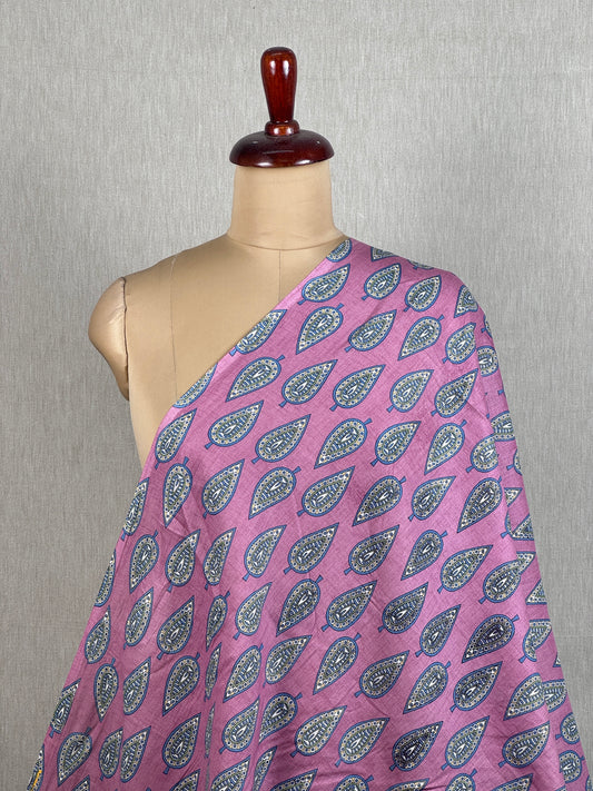Printed Mulmul Cotton  Fabric
