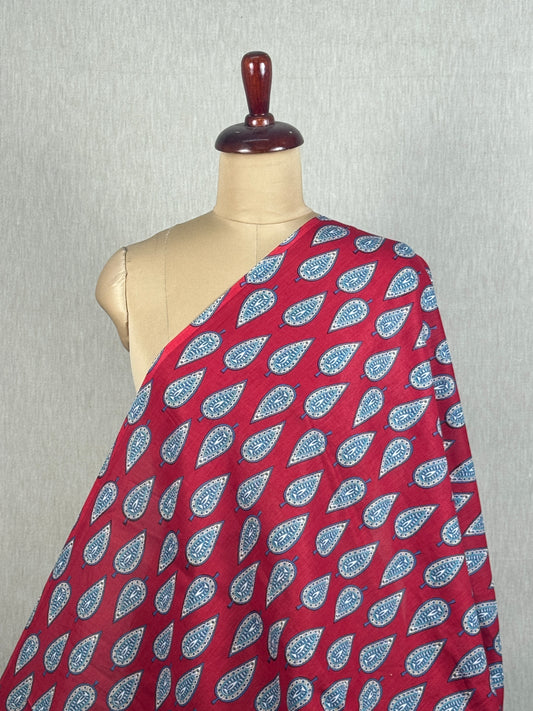 Printed Mulmul Cotton  Fabric