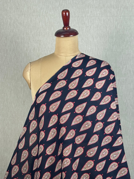 Printed Mulmul Cotton  Fabric