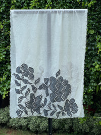 Applique Embroidered  Chanderi Dupatta