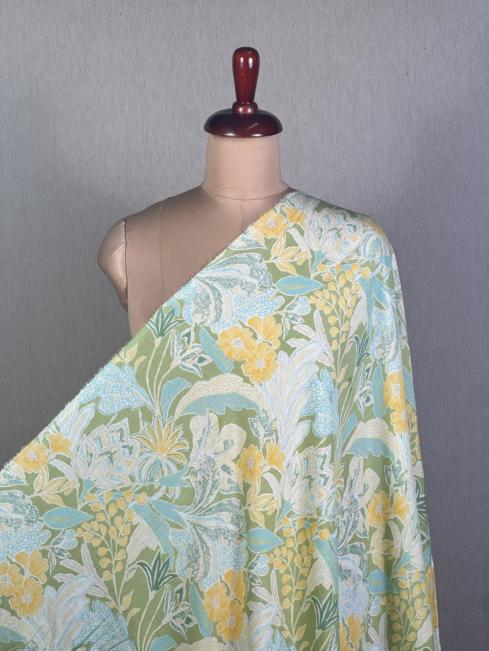 Printed Muslin Fabric