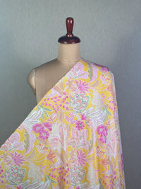 Printed Muslin Fabric