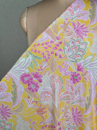 Printed Muslin Fabric