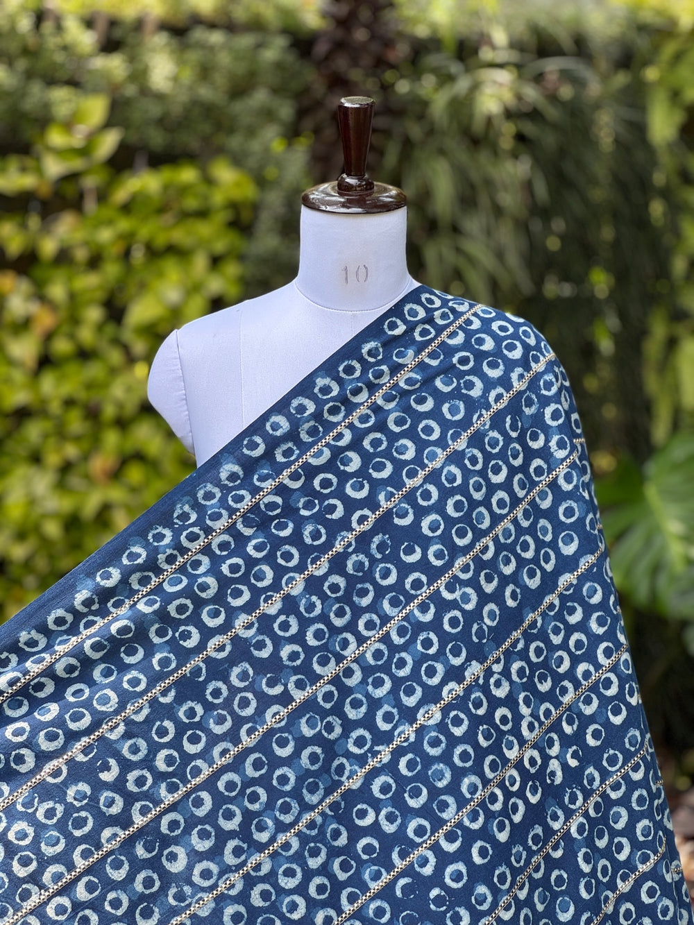 Block printed Gotta Patti Cotton Fabrics