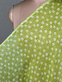 Printed Mul Chanderi Fabric