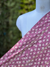 Block printed Gotta Patti Cotton Fabrics