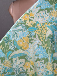 Printed Mulmul Cotton Fabric