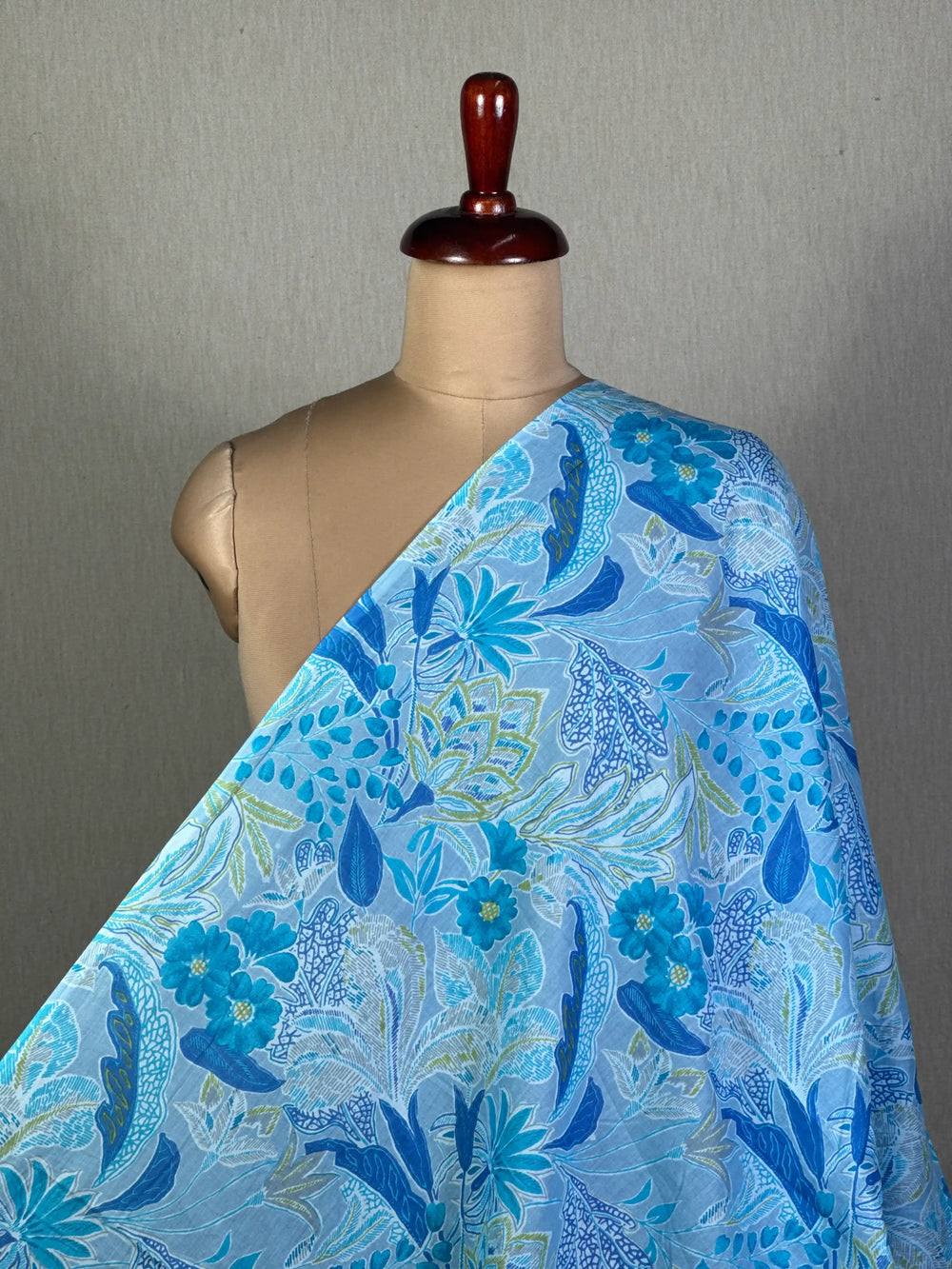 Printed Mulmul Cotton Fabric