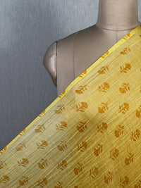 Printed Mul Chanderi Fabric