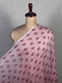 Printed Mul Chanderi Fabric