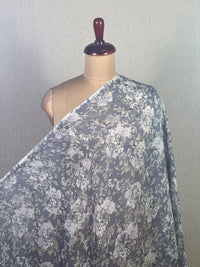 Printed Mul Chanderi Fabric