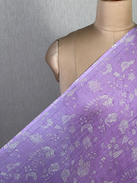 Printed Mul Chanderi Fabric