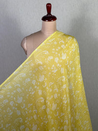 Printed Mul Chanderi Fabric