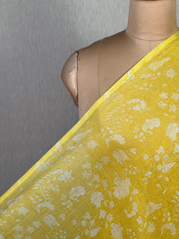 Printed Mul Chanderi Fabric