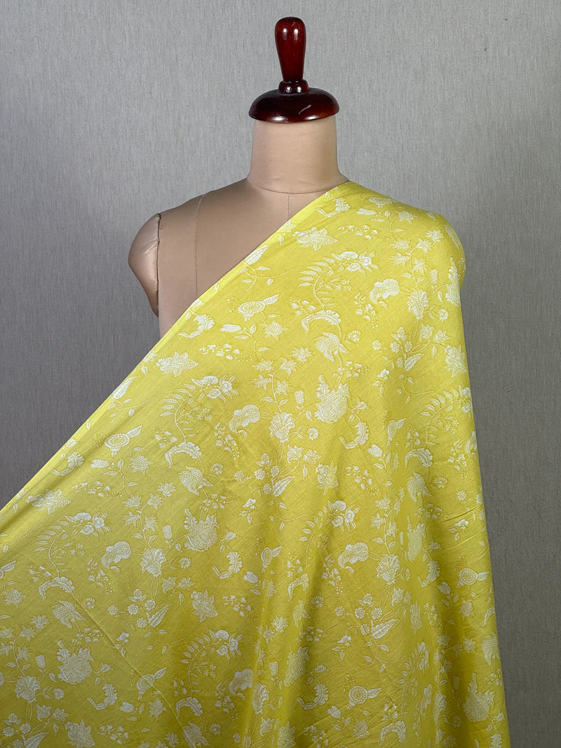 Printed Mulmul Cotton Fabric
