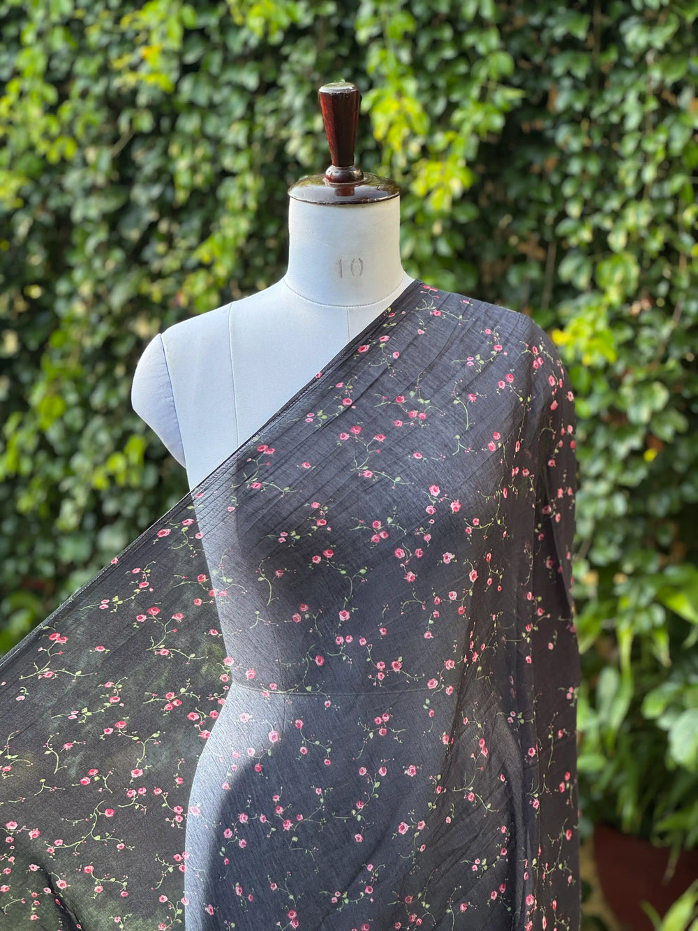Digital Printed Mul Chanderi Fabric